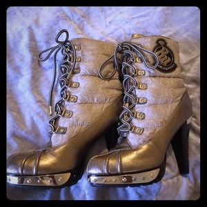 Rocawear lace front ankle boots